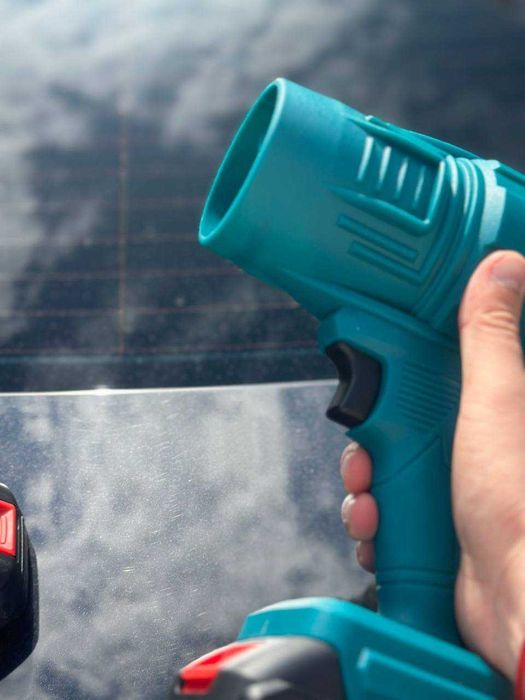 Турбовентилятор акумуляторний для обдува скла. Воздуходувка Турбофен