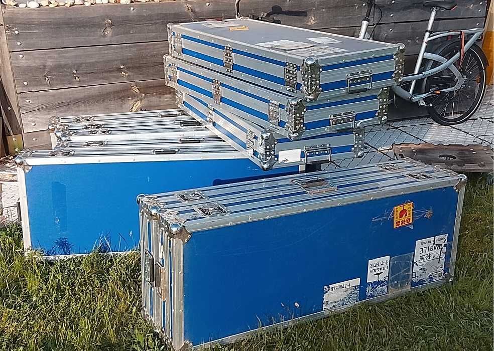 Flightcases Blue