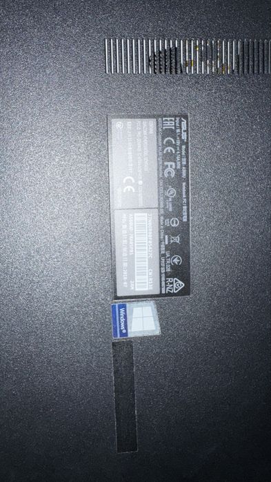 Portátil Asus A560UD para reparação