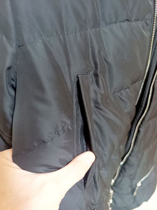 Куртка женская черная L XL