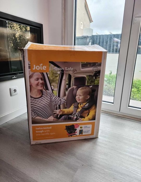Cadeira Bebé Auto giratória isofix - Joie iSpin Safe Plus Test