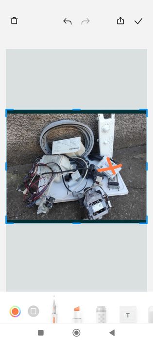 Стиральная машина Indesit на запчасти