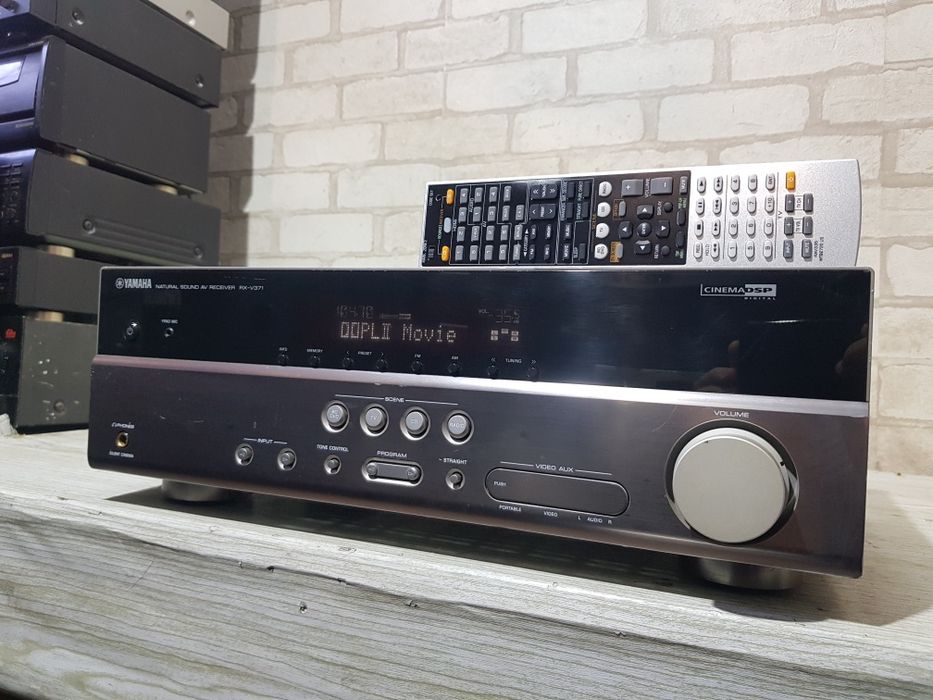 Пульт!5.1АV ресивер/підсилювач Yamaha RX-V371 HDMI 3D 5*100 Вт б/у