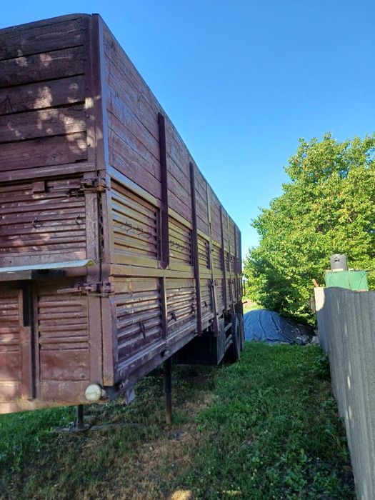 Напівпричіп бортовий одаз полуприцеп зерновоз