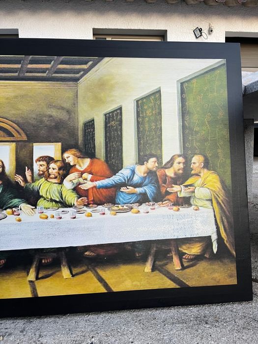 Quadro “A Última Ceia” – Grande – Excelente Estado