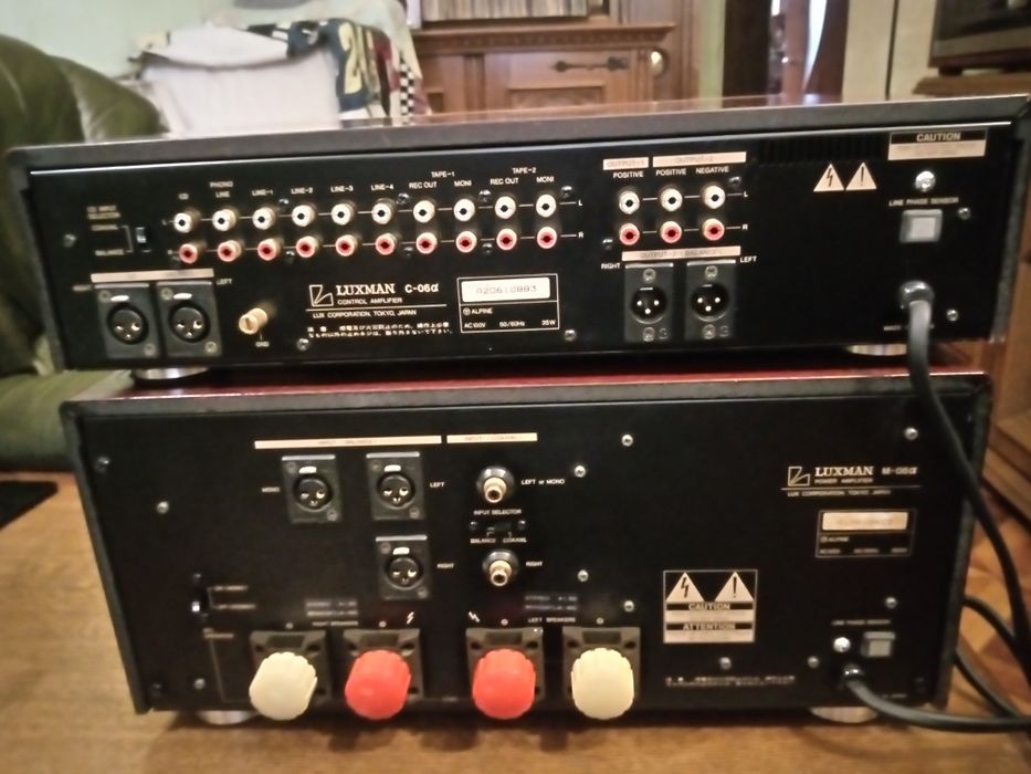 Luxman C-06a+M-06a підсилювач