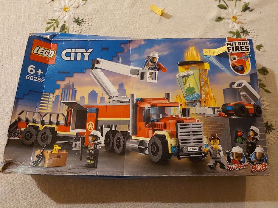 Lego City 60282 Straż Pożarna karton i instrukcja