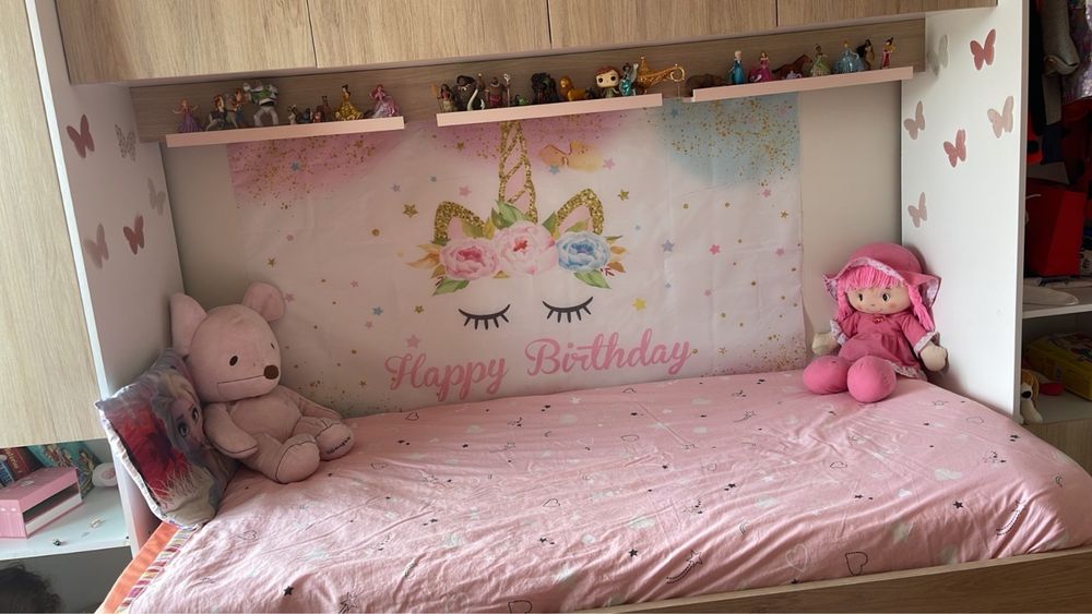 Quarto crianca com 2 camas 90* 200