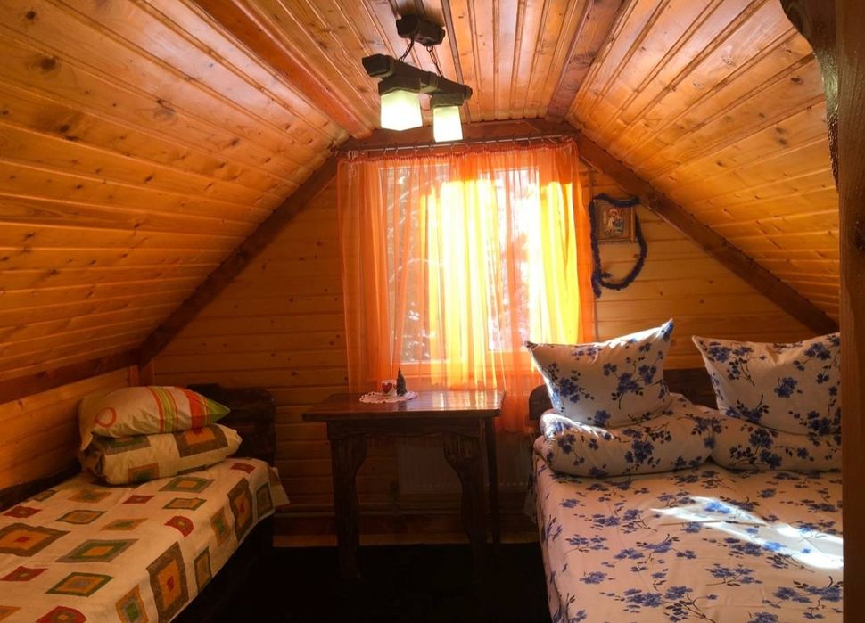 Гірський готель - ресторан (на 8 номерів / 20 осіб, Карпати, Україна, біля Славсько, на горі Тростян, власник)