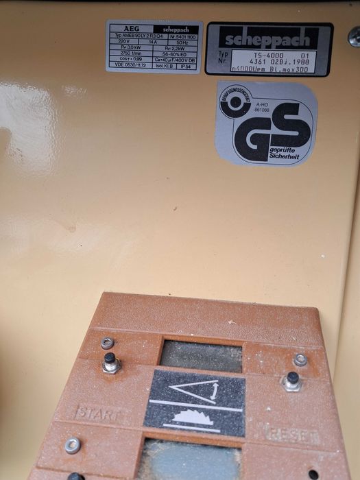 Piła formatowa scheppach ts 4000 Rezerwacja.