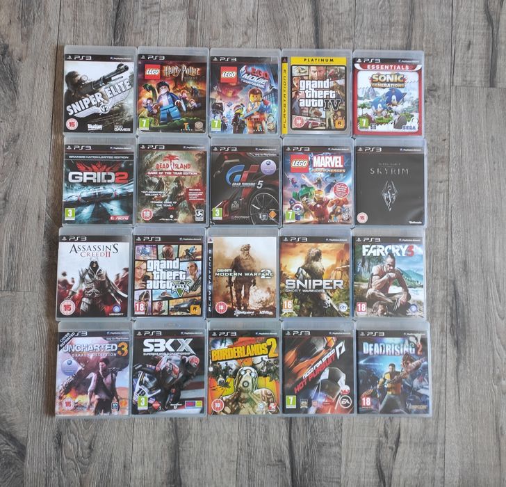 Gry PS3 Dla Dzieci Przygodowe Gry Akcji RPG Strzelanki Wyścigi Wysyłka