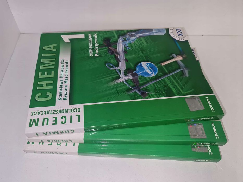 Chemia 1-3 Podręcznik liceum Rozszerzenie Hejwowska Operon