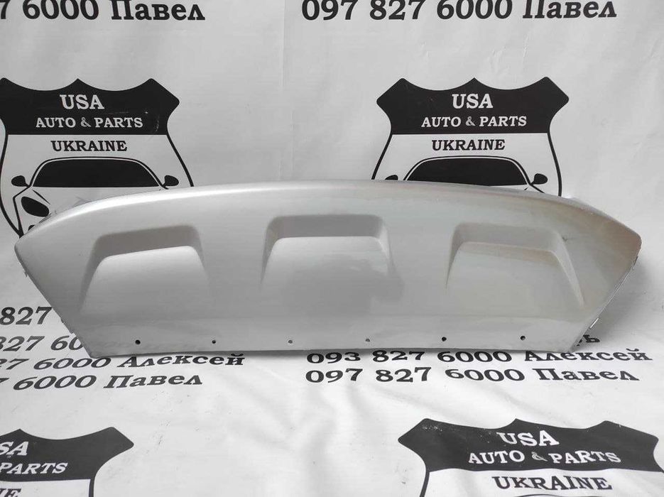 Форд Ford Kuga Escape накладка бампера серебро 2017 2018 2019 Бампер