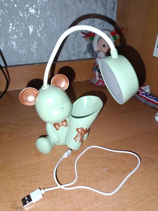 Лампа ночнік ночнічок зарядка від usb