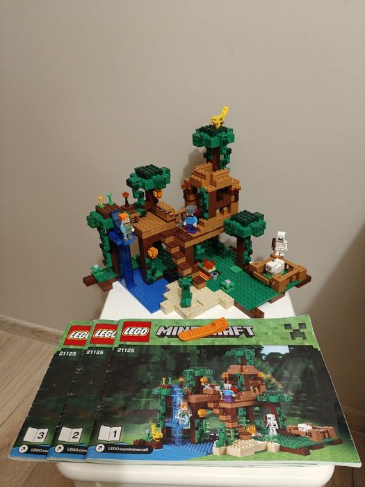 Klocki LEGO Minecraft 21125 Dom na drzewie kompletne