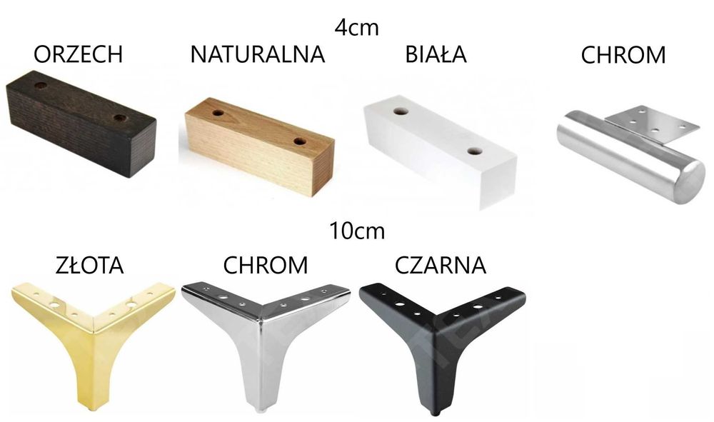 Łóżko kontynentalne KLARA 120, 140, 160, 180, 200 PRODUCENT POCKET
