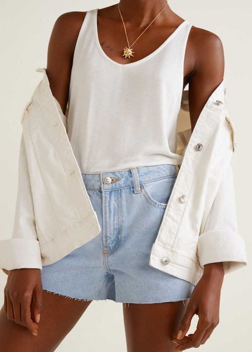 Новые джинс. шорты Mango,36р