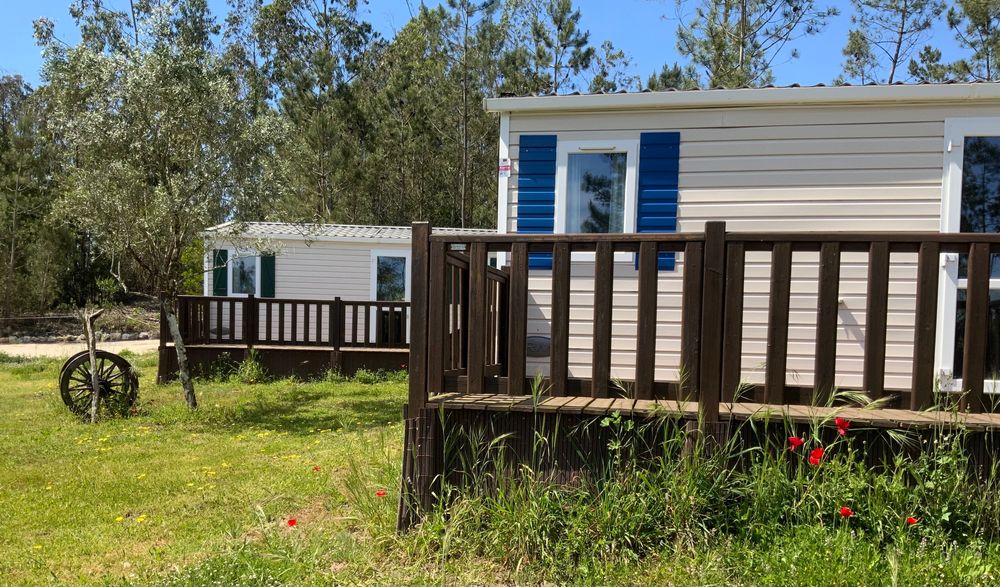Venda de duas casas móveis, mobile homes