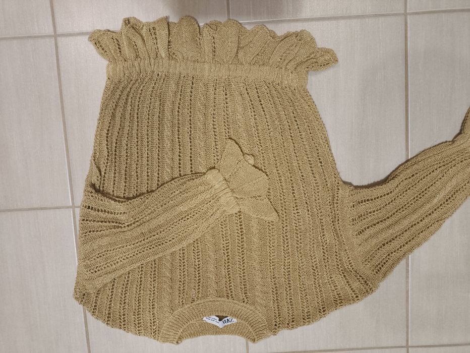 Sweter ażurowy ZARA rozmiar S.