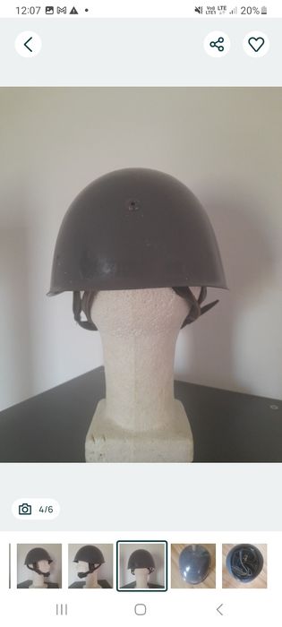 Helm wloski M33, serbska policja.