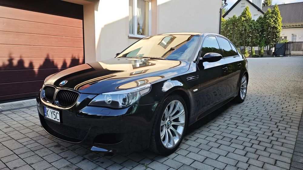 BMW M5 BMW M5 E60 V10, 2007 rok, aktywny wydech
