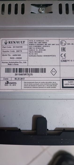 Auto radio Dacia Sandero