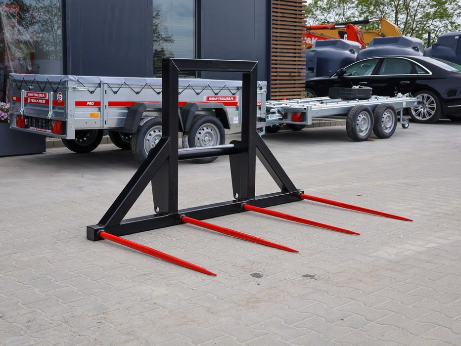 Widły do słomy do bel 1,6m 1,8m 2,0m trapezowe i proste 4 i 6 kłów Gwarancja Dostawa cały kraj