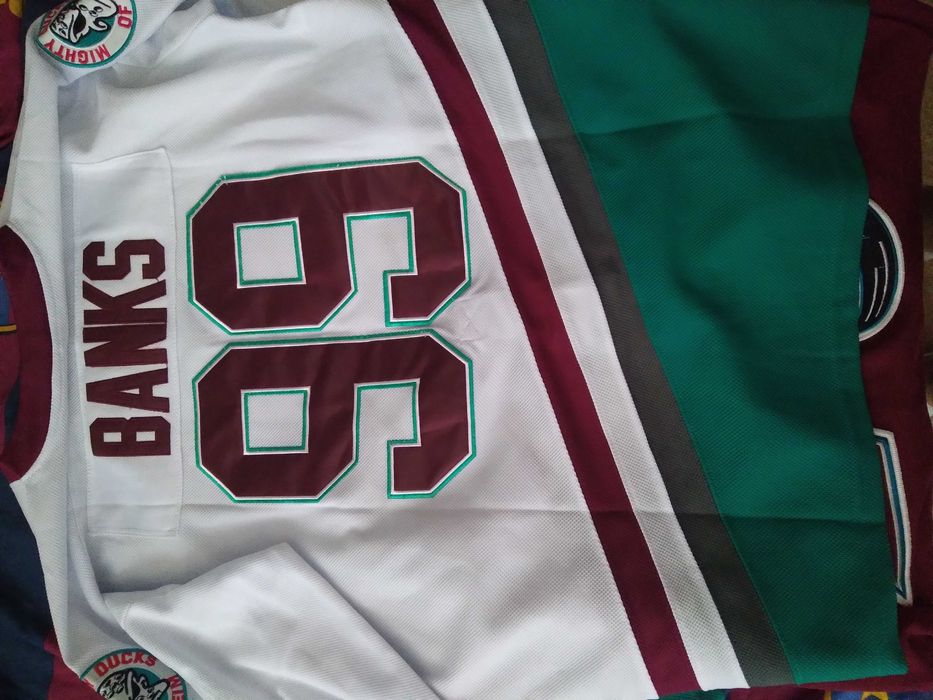 Мужские хоккейная кофты nhl colorado avalanche /Anaheim Mighty Ducks