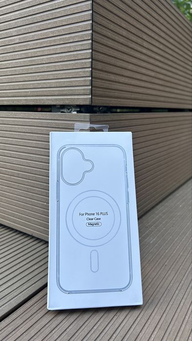 Silikonowe Przezroczyste Magsafe Etui do Iphone 16 Plus