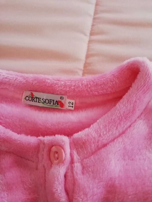 Pijama veludo quentinho criança