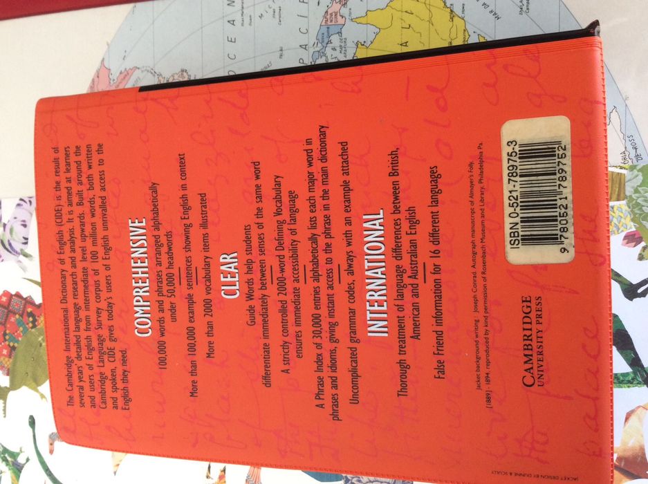 Dicionário de língua inglesa