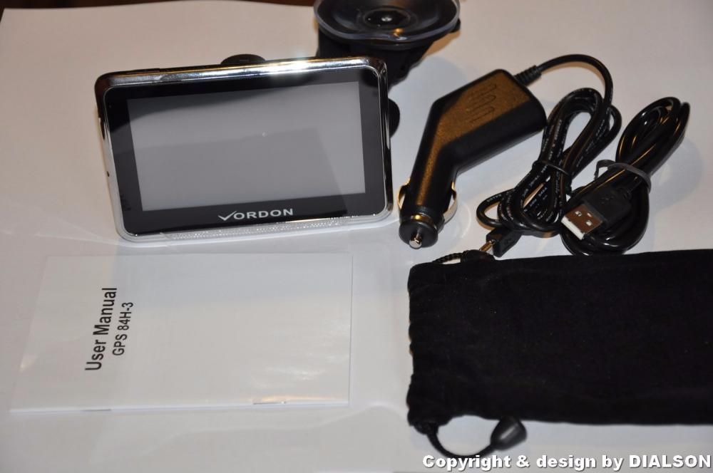 Nowa Nawigacja Samochodowa VORDON 4,5' Dożywotnio Mapy EU PL GPS F VAT