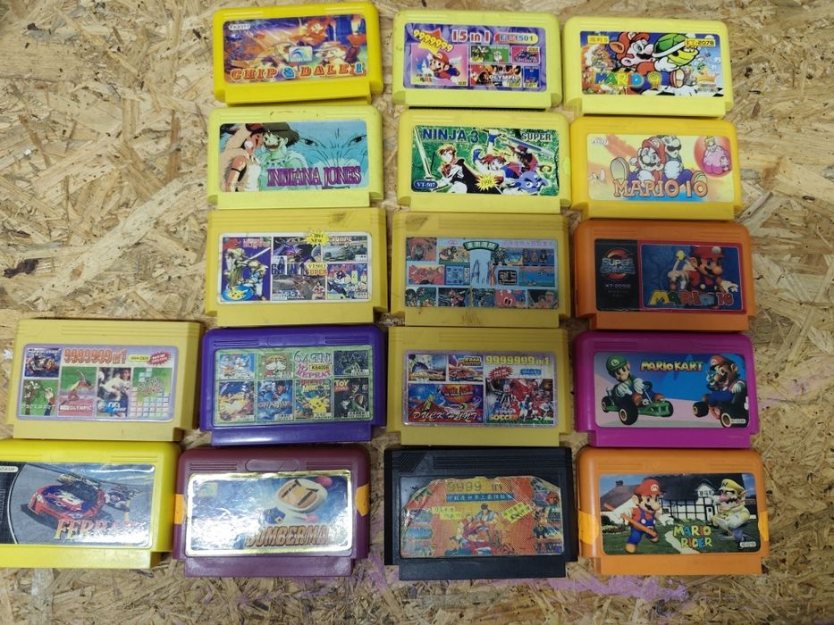 Kartridże gry Pegasus Mario