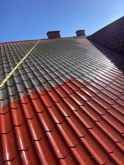 Mycie Fotowoltaiki obory bielenie nacinanie ruszt dachu elewacji