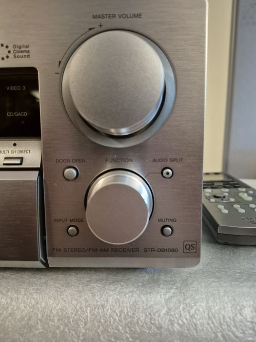 sony str-db1080 com 4 colunas