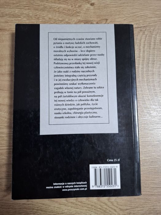 Książka "Poprawka z natury" Krzysztof Szymborski
