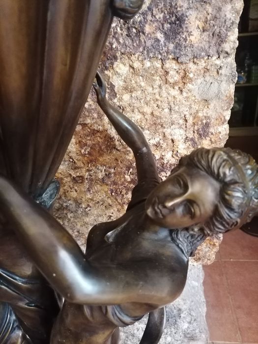 Coluna em BRONZE Art Deco