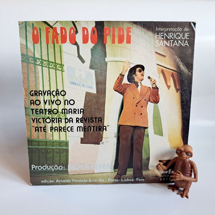 Vinyl Record: O Fado do Pide - Henrique Santana 

Single / 45 r.p.m

3.5