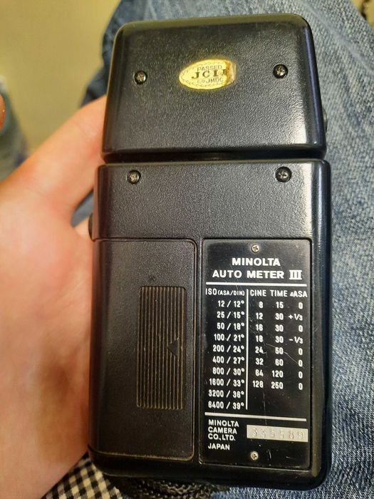 Экспонометр Minolta Auto Meter III