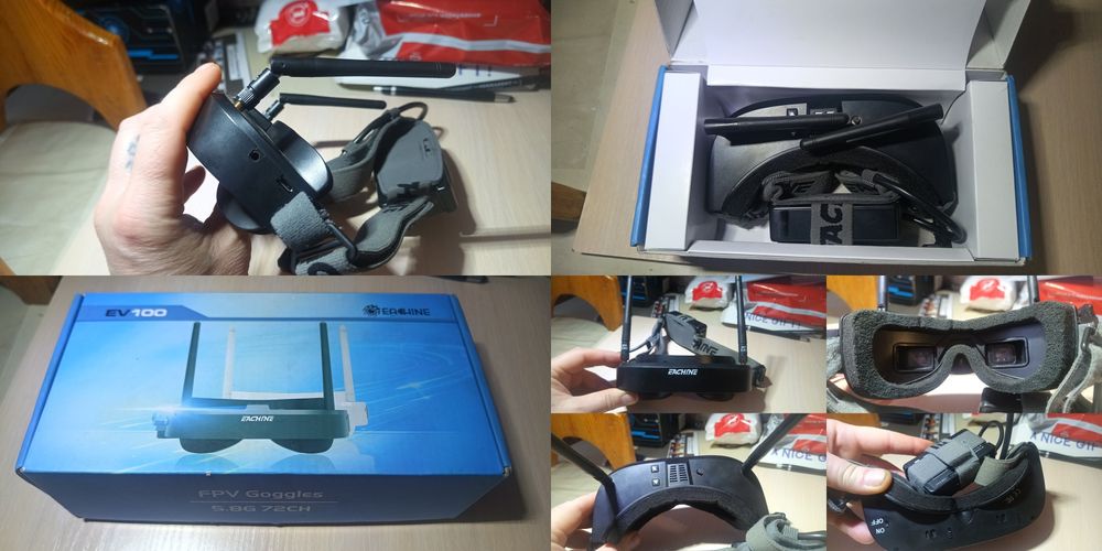 FPV шолом  окуляри