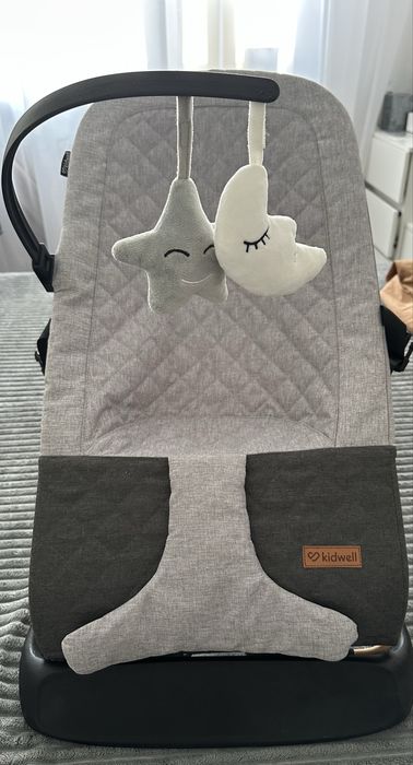 Дитячий шезлонг Kidwell Gray/ Wooden