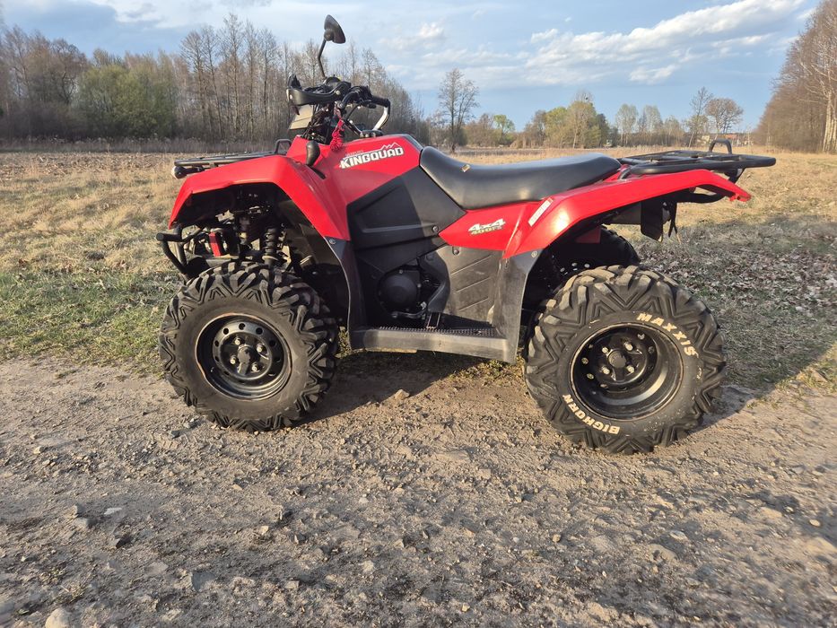 Suzuki kingquad 400 4x4 l7e kawasaki yamaha cf moto