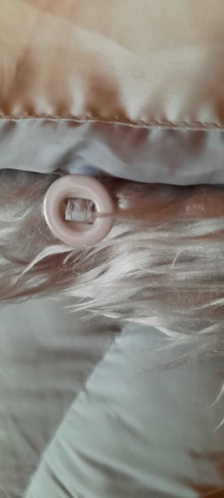 kurtka ciepła szara z futerkiem sztucznym