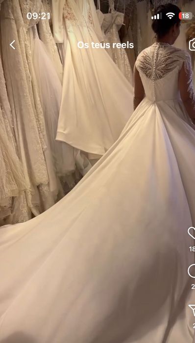 Vestido de noiva perfeito!