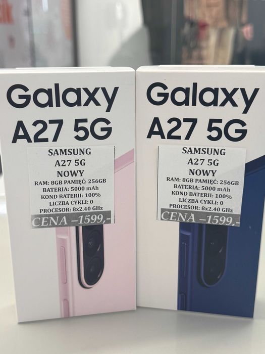 Samsung A27 8/256GB NOWY Topcase Vivo *Raty 0%