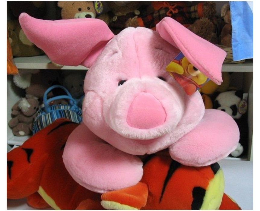 Duża maskotka Prosiaczek z Kubusia Puchatka ok. 70 cm