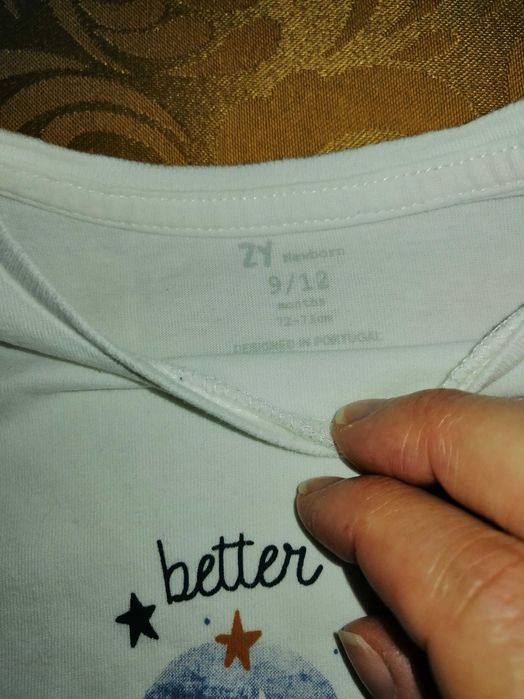 Camisola manga comprida, zippy, 9-12 meses