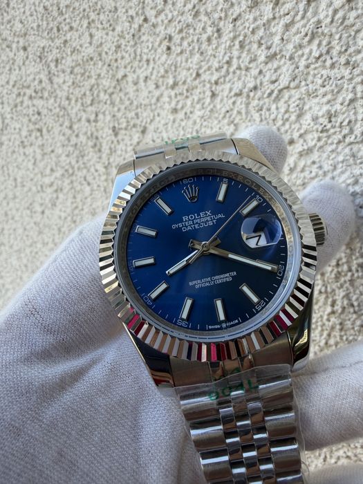 Годинник Rolex Datejust 41 синій циферблат