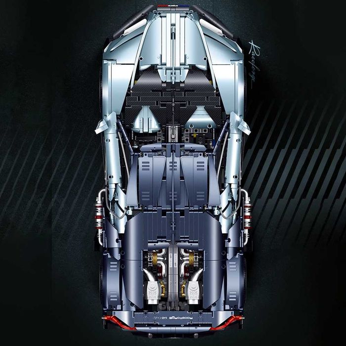 ‼️В НАЯВНОСТІ‼️Конструктор GULY 10648 Bugatti Tourbillon | Масштаб 1:8