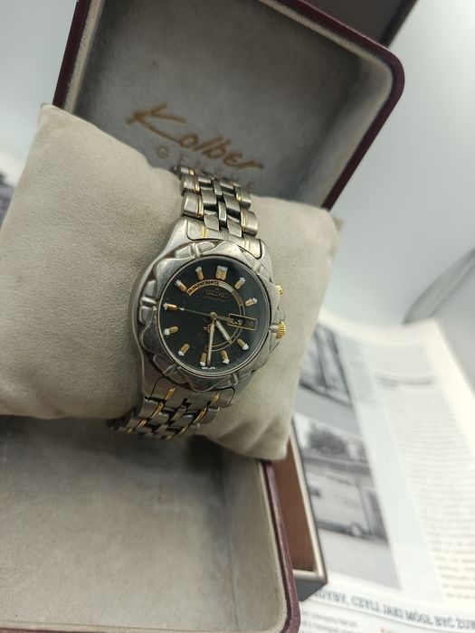 Zegarek Seiko kinetic tyrtanium 5m43